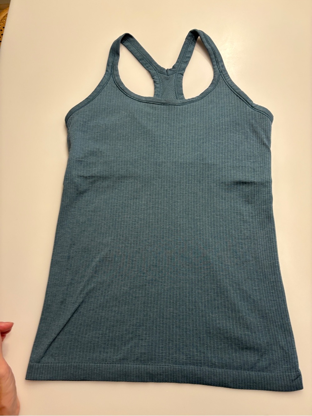 Lululemon Ebb To Street tank size 8 in Green Jasper